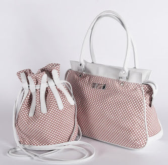 Checkered Leather Print