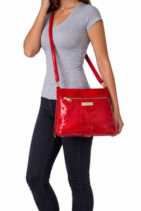 Reversible Messenger Convertible Handbag: Shoulder, Cross and Backpack