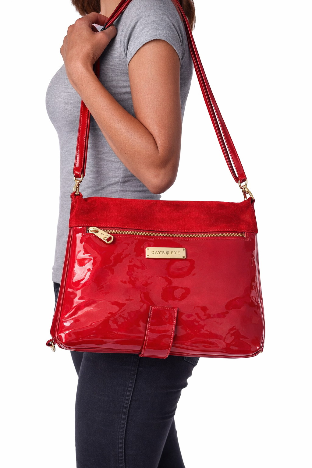 Reversible Messenger Convertible Handbag: Shoulder, Cross and Backpack