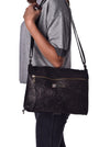 Reversible Messenger Convertible Handbag: Shoulder, Cross and Backpack