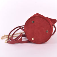 Flamenco Suede Mini Drawstring