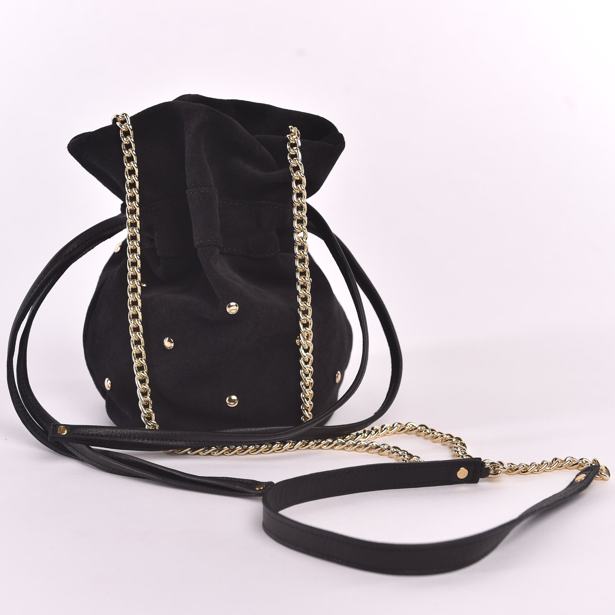 Flamenco Suede Mini Drawstring