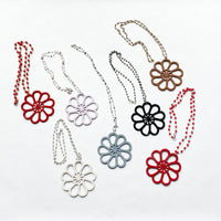 Day's Eye Leather Necklace