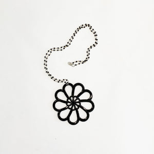 Day's Eye Leather Necklace