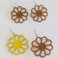Day's Eye Flower Earrings