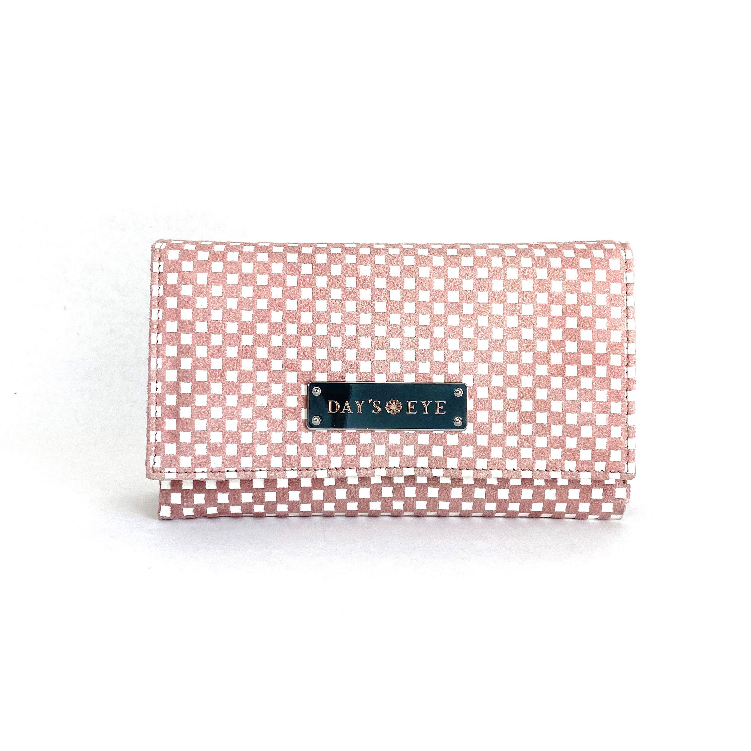 Checkered Leather Print