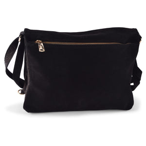 Reversible Messenger Convertible Handbag: Shoulder, Cross and Backpack