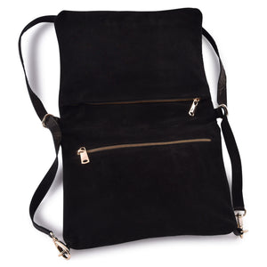 Reversible Messenger Convertible Handbag: Shoulder, Cross and Backpack