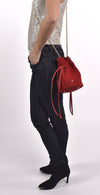 Flamenco Suede Mini Drawstring