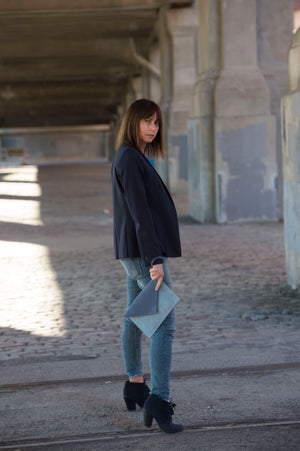 Two Shades Envelope Clutch