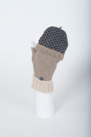 Mittens Grey-Red, Phone touch