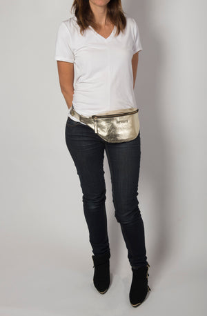 Metallic Fanny Pack