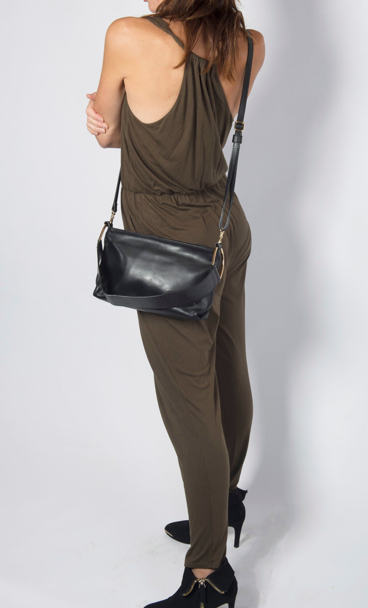 Maximiliana Wide Strap Clutch and Crossbody