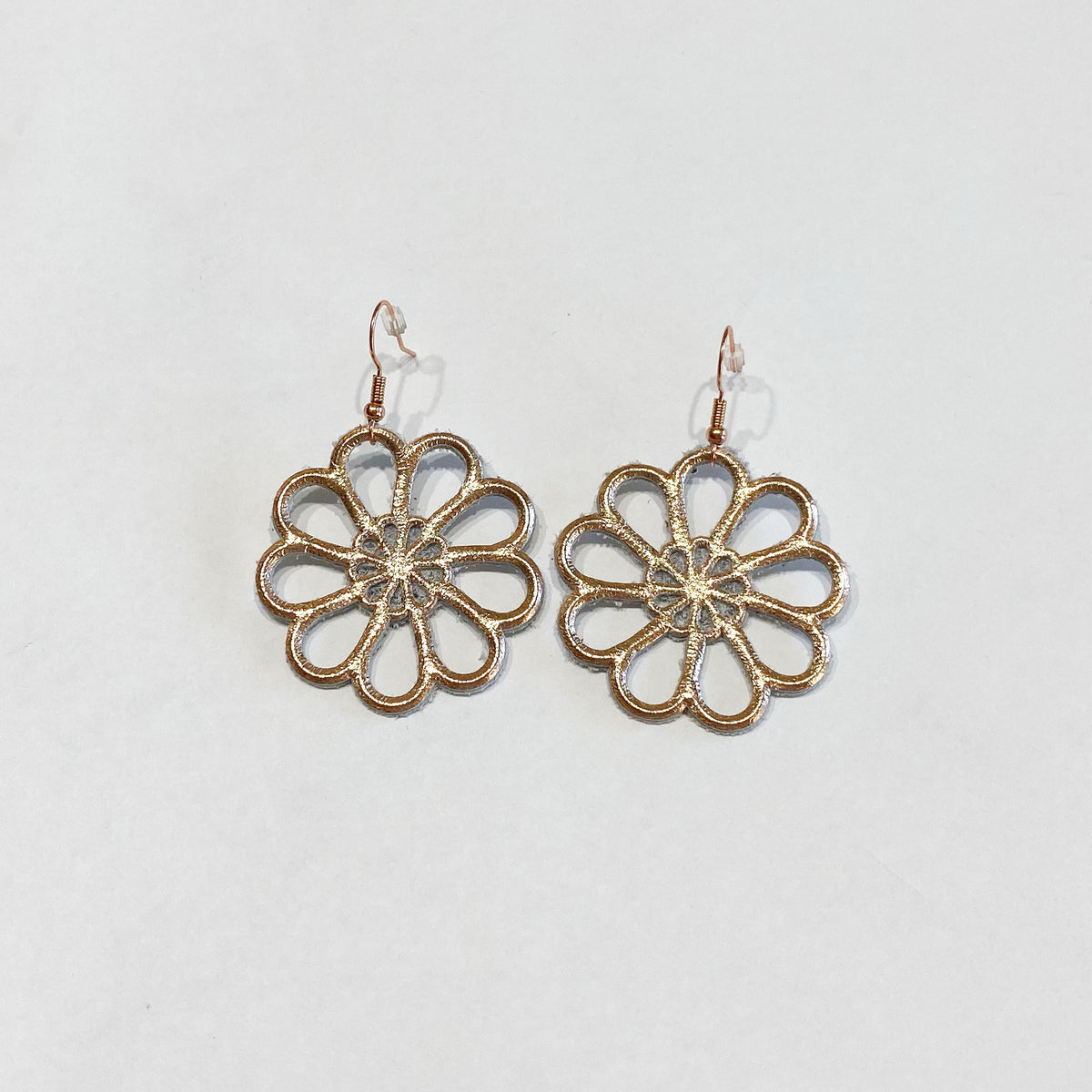Day's Eye Flower Earrings
