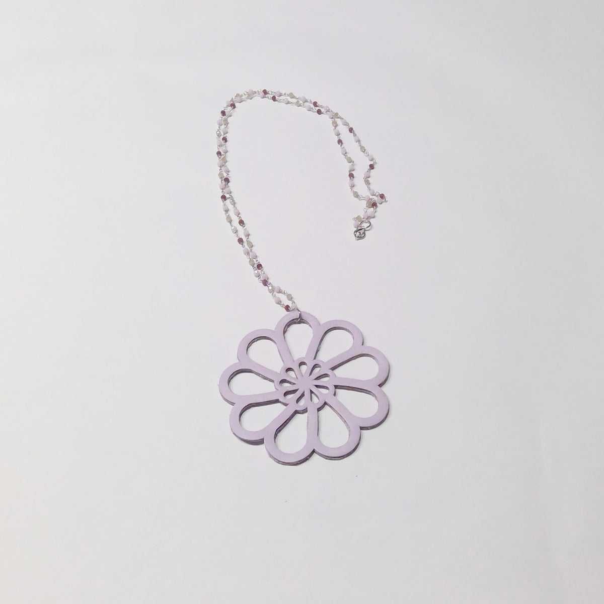 Day's Eye Leather Necklace