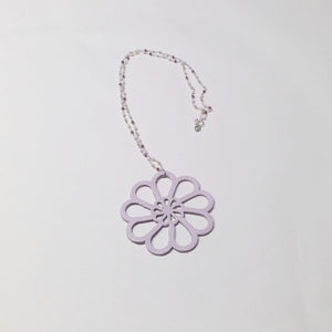 Day's Eye Leather Necklace