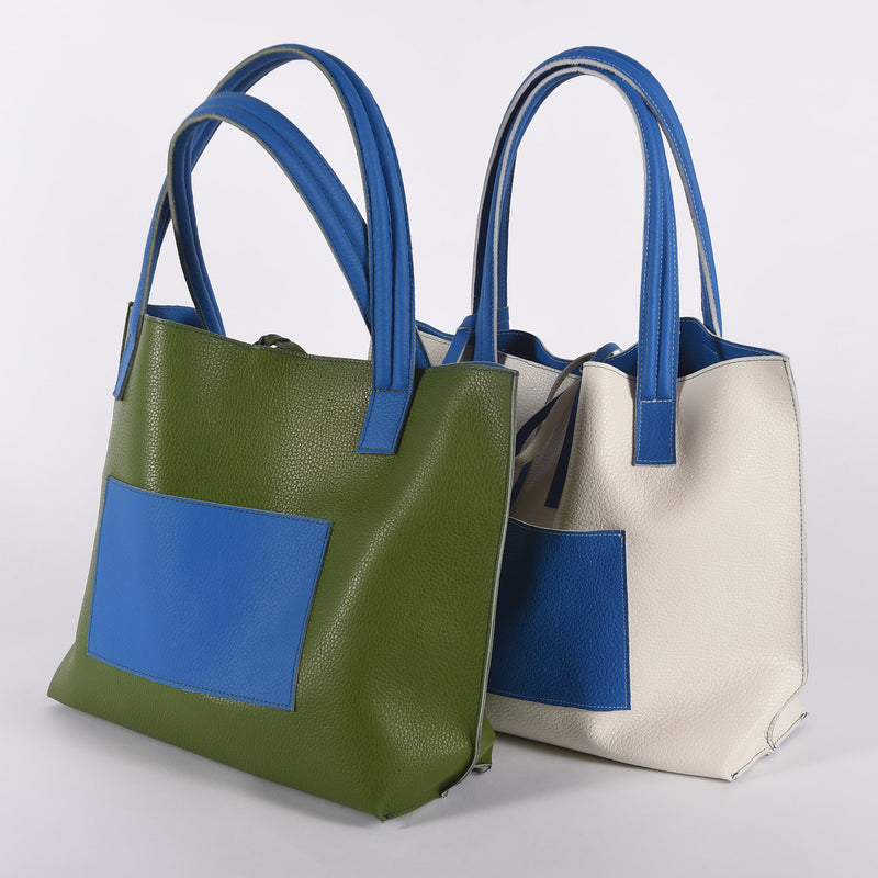Reversible Leather Tote