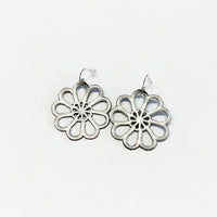 Day's Eye Flower Earrings