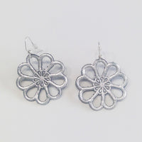 Metallic Leather Earrings