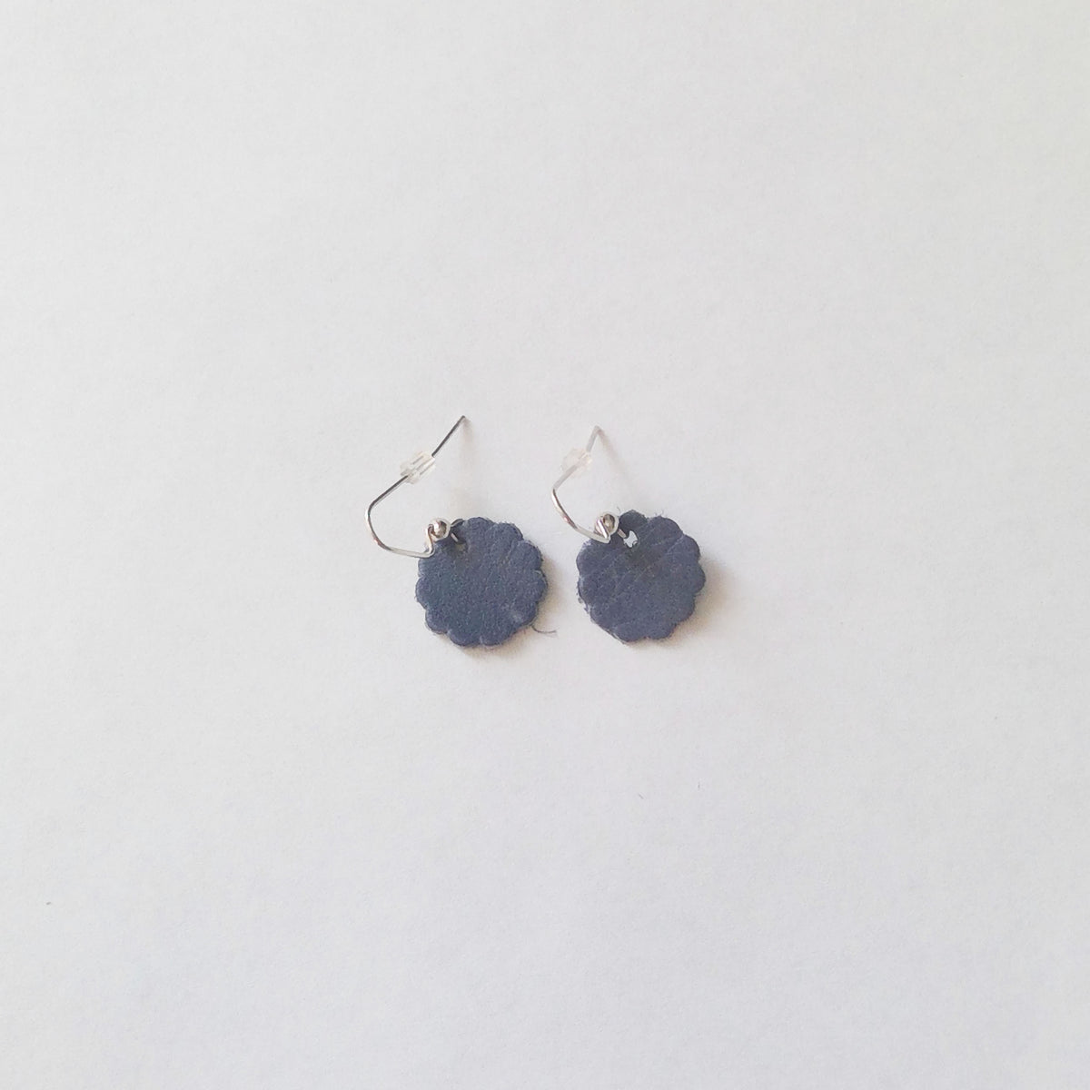 Small Leather Earrings