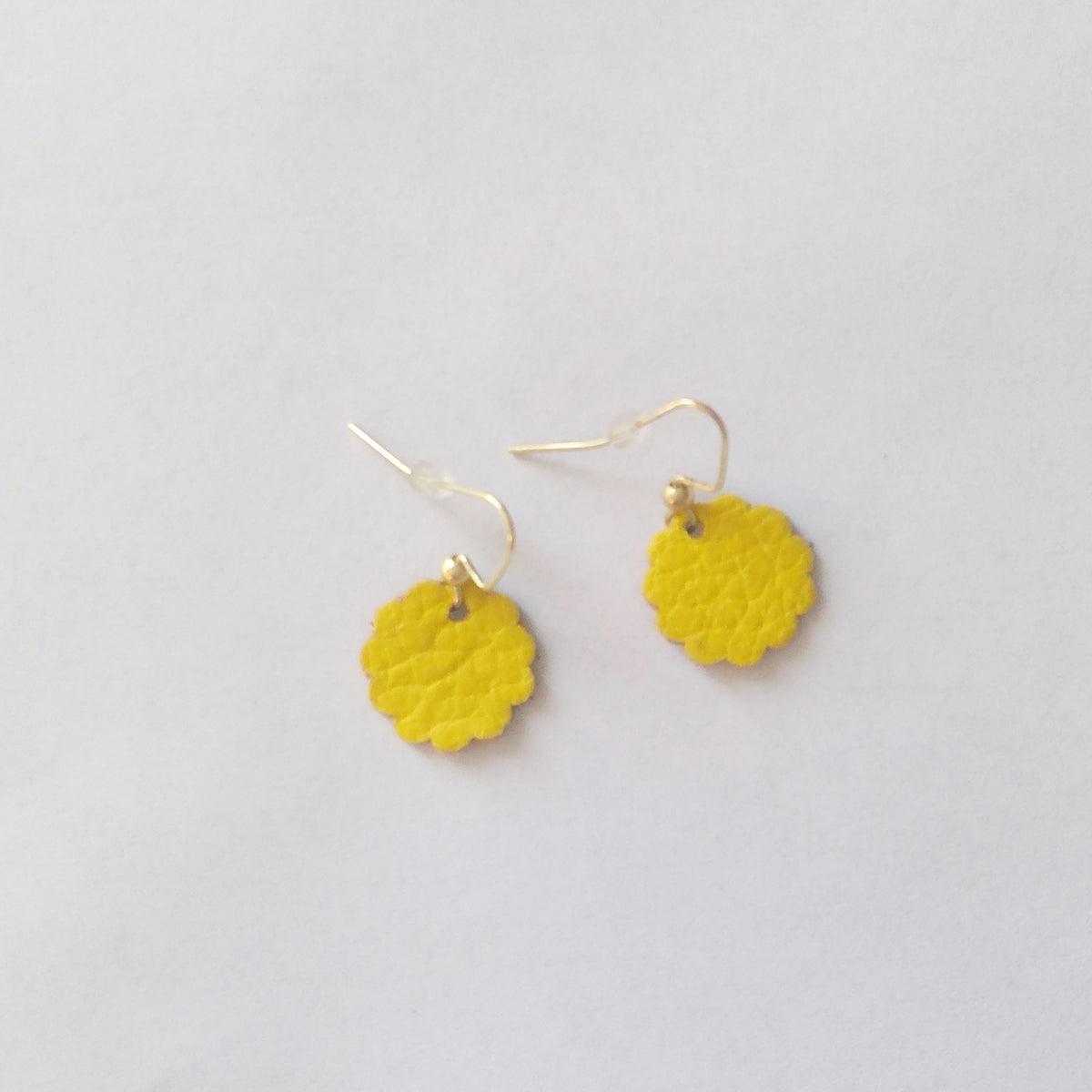 Small Leather Earrings