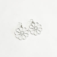 Day's Eye Flower Earrings