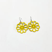 Day's Eye Flower Earrings