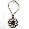 Day's Eye Ribbon and Lace Necklace