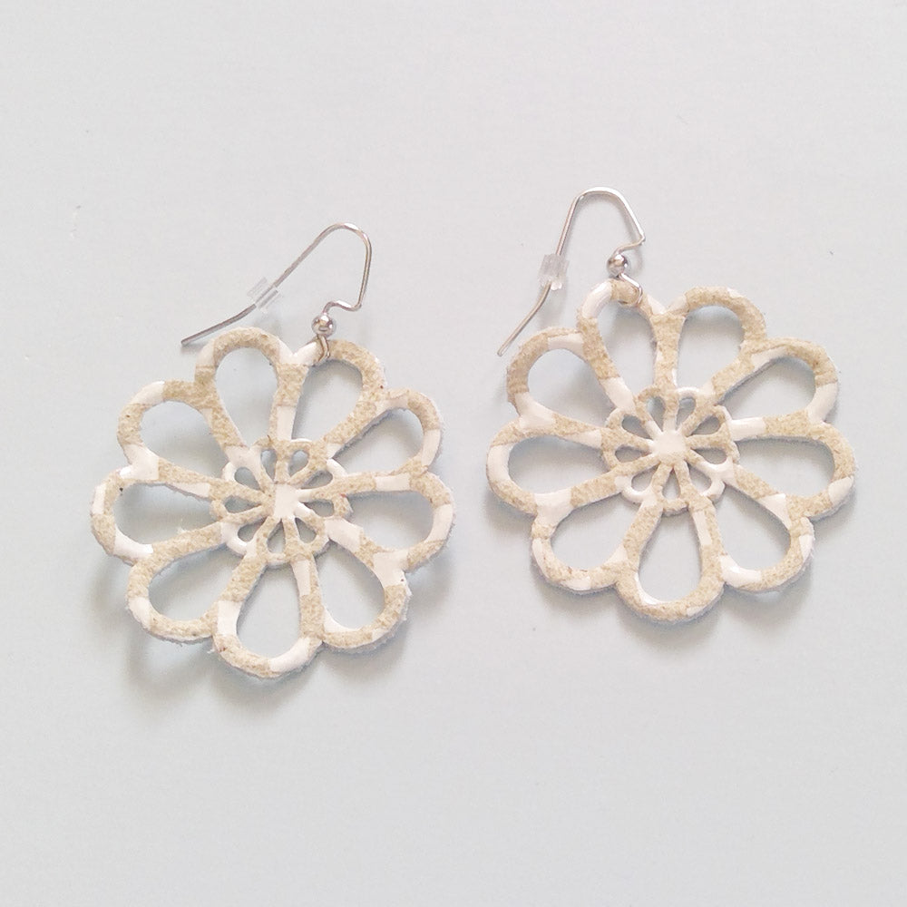 Day's Eye Flower Earrings