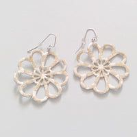 Day's Eye Flower Earrings
